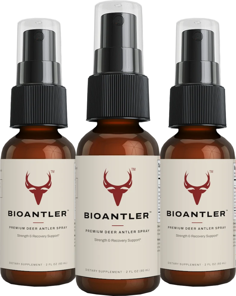 Three bottles of BIOANTLER